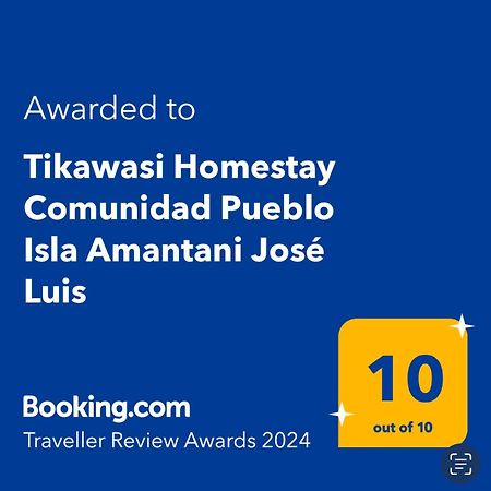 Tikawasi Homestay Comunidad Pueblo Isla Amantani José Luis Ocosuyo Exterior foto