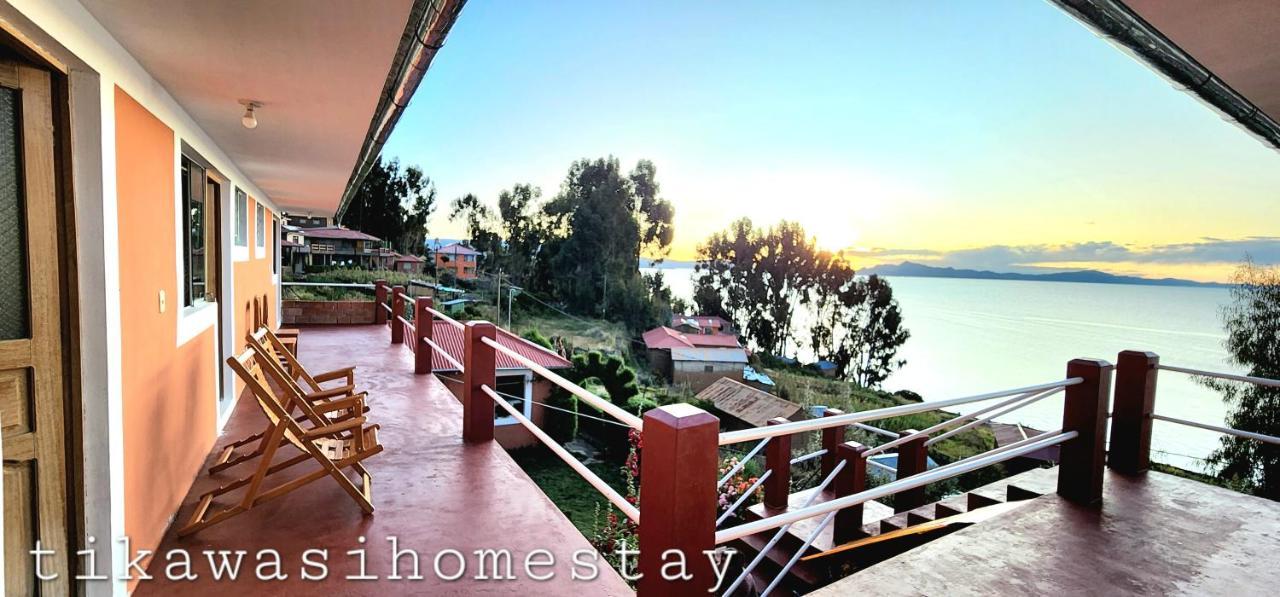 Tikawasi Homestay Comunidad Pueblo Isla Amantani José Luis Ocosuyo Exterior foto